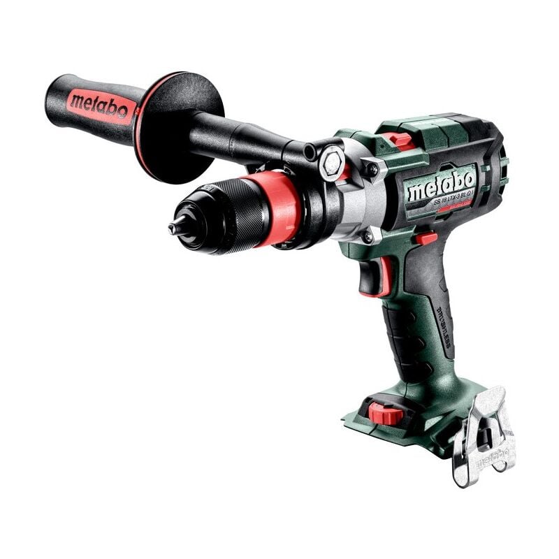 foto del prodotto metabo trapano a percussione 18 v sb 18 ltx 3 bl qi senza batteria e caricabatteria , valigetta