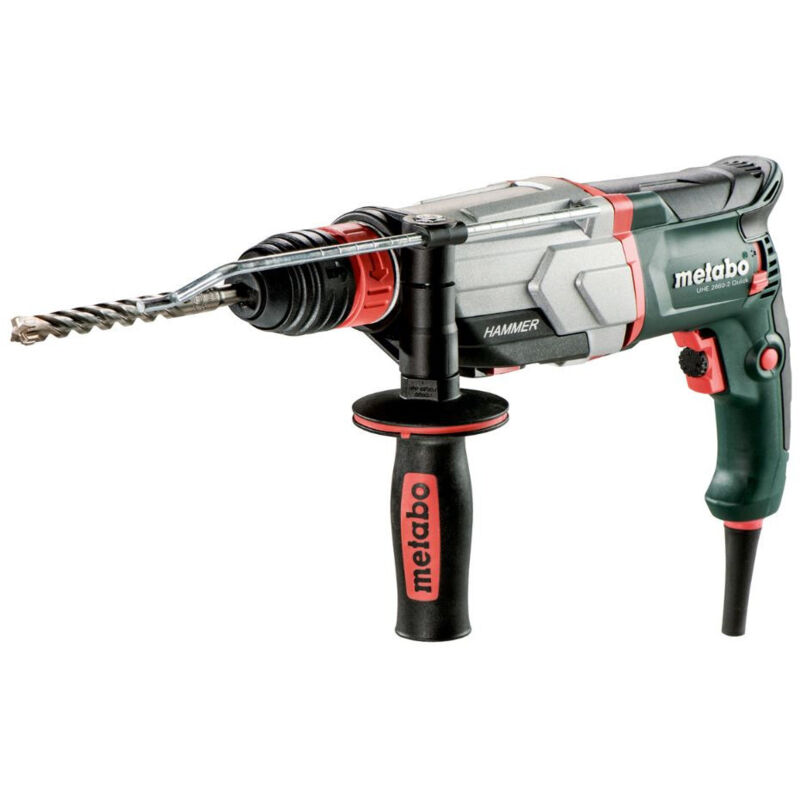 foto del prodotto metabo trapano a percussione multifunzione sds plus 800w 26mm 2.8j uhe 2660 2 quick