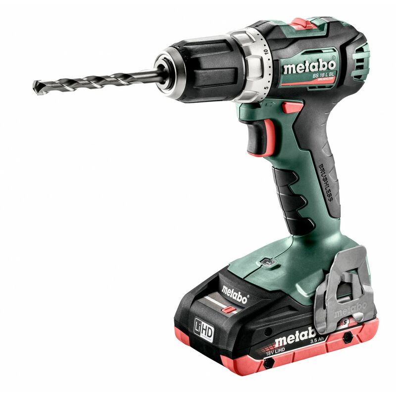 foto del prodotto metabo trapano avvitatore a batteria bs 18 l bl 602326910 