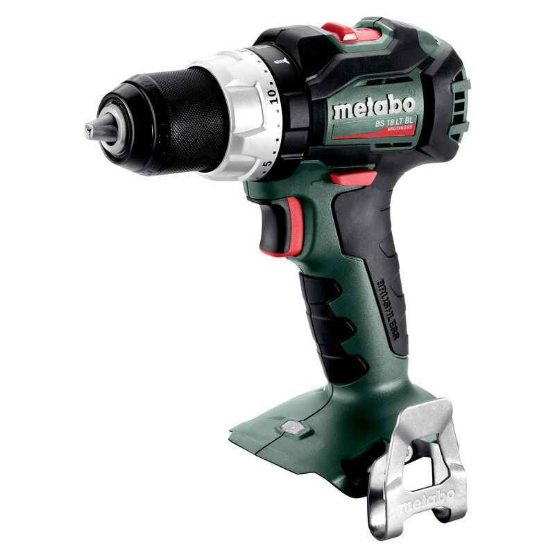 foto del prodotto metabo trapano avvitatore bs 18 lt bl 18v, solo macchina, con x