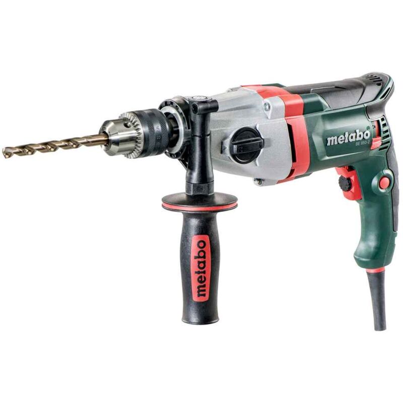 foto del prodotto metabo trapano be 850 2 850w foratura in acciaio 10 mm legno 20 mm con manico