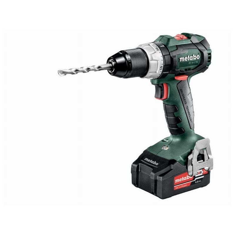 foto del prodotto metabo trapano bs 18v lt bl 2 x 4,0 ah li power, asc 55, valigetta 602325500