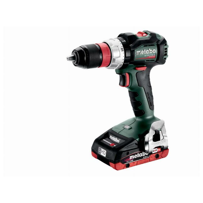 foto del prodotto metabo trapano bs 18v lt bl q 2 x 4,0 ah lihd, asc 55, valigetta 602334800