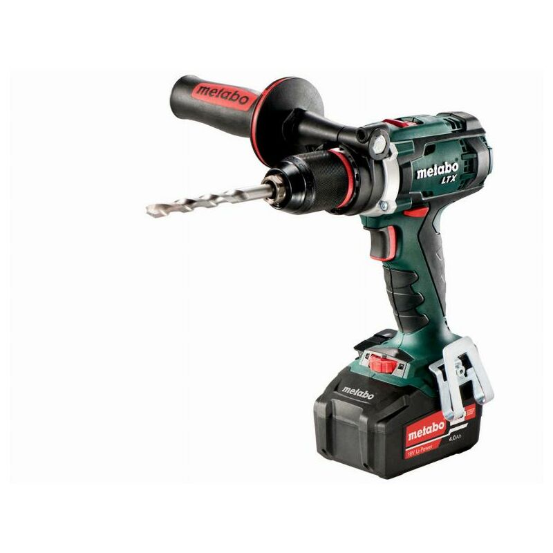 foto del prodotto metabo trapano bs 18v ltx impuls 2 x 4,0 ah li power, asc 55, valigetta 602191500