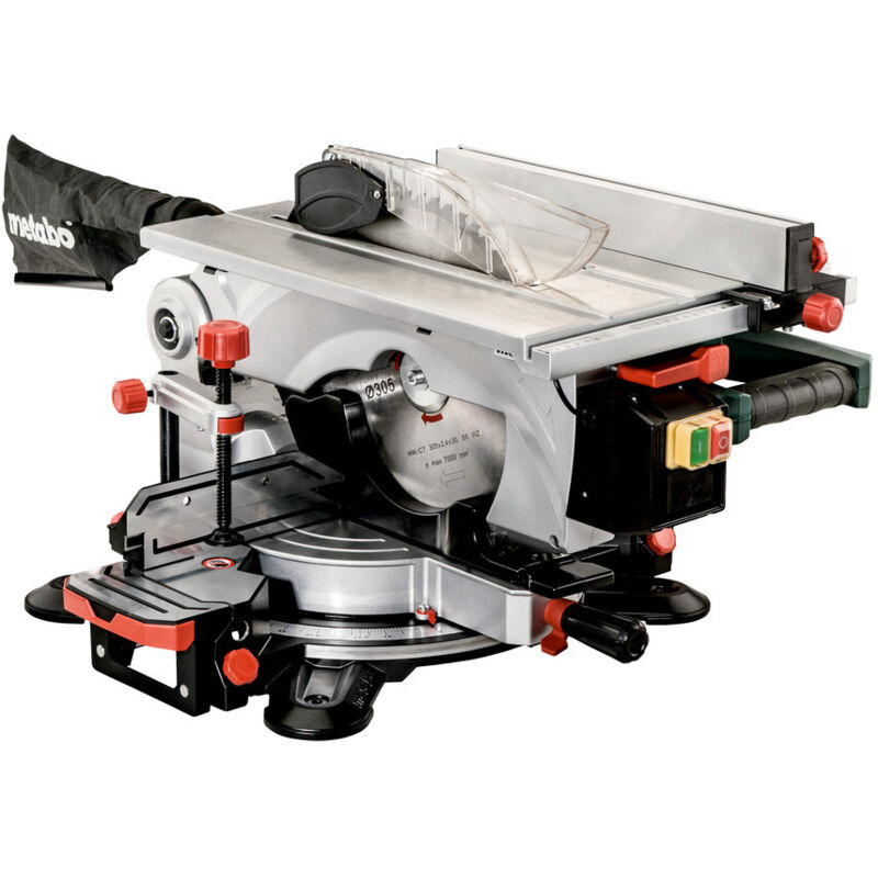 foto del prodotto metabo troncatrice sega circolare kgt 305 m da tavolo 1600w 305 mm 619004000