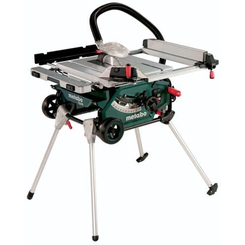 foto del prodotto metabo ts 216 sega circolare da banco con supporto