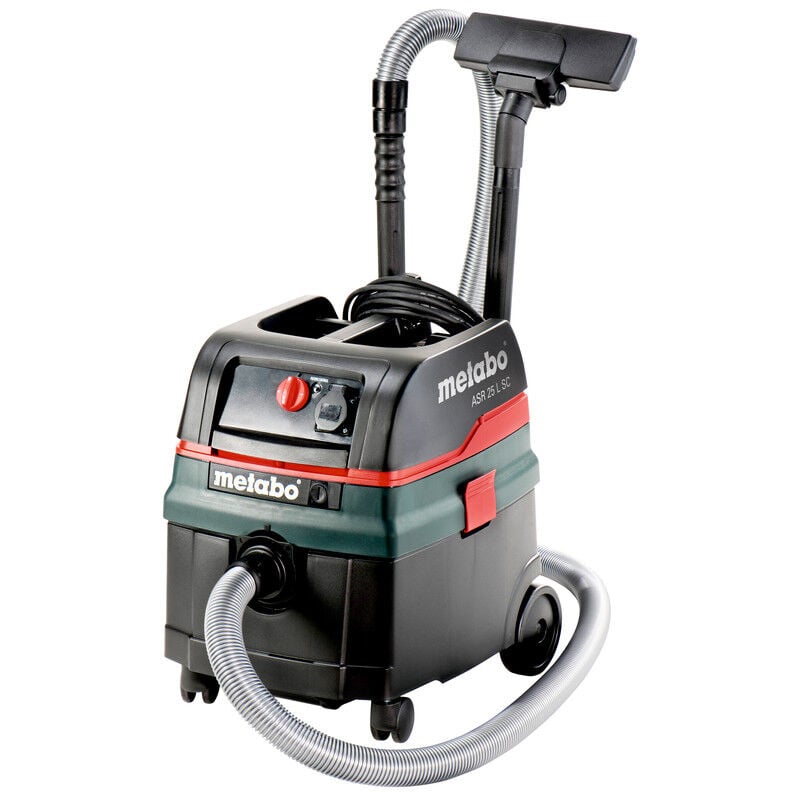 foto del prodotto metabo utensili aspiratore industriale 1400 w, volume 25 l 602024000