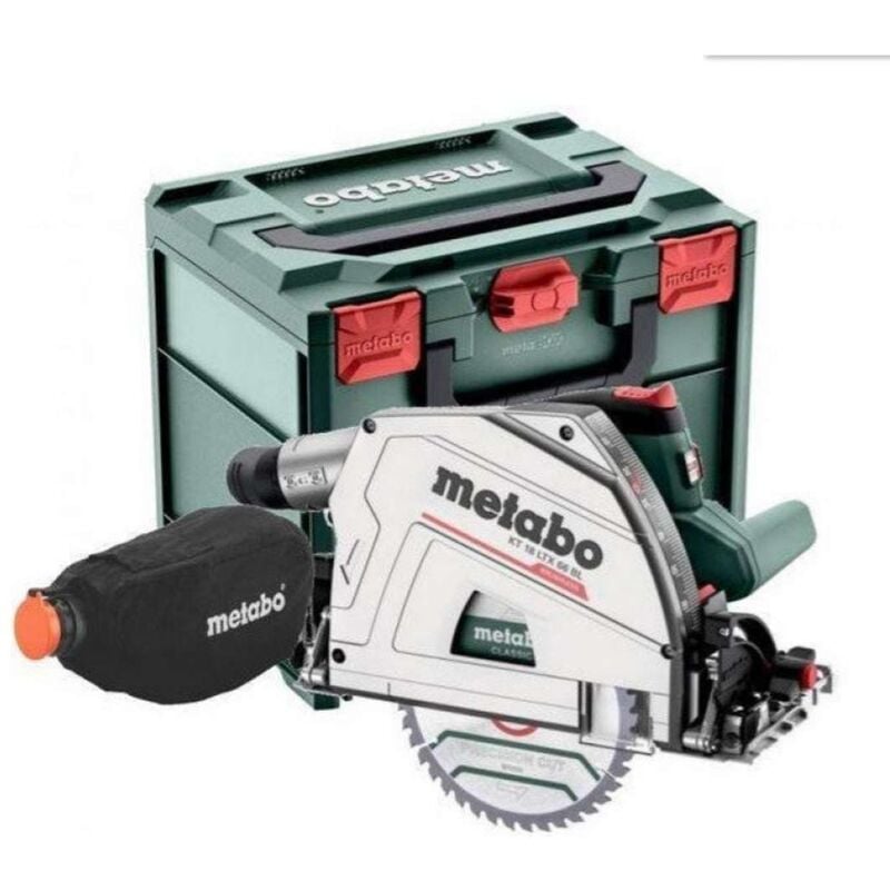 foto del prodotto metabo utensili sega circolare a batteria 18v 165 mm, senza batteria e caricabatterie 601866840