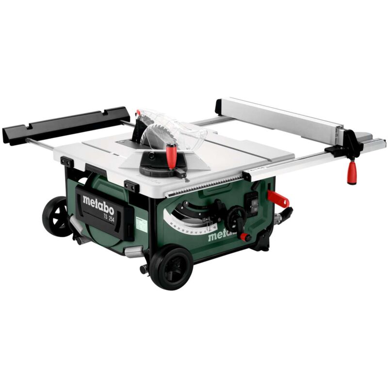 foto del prodotto metabo utensili sega circolare da banco 254 mm, 1700 w, con guida e base 600668000
