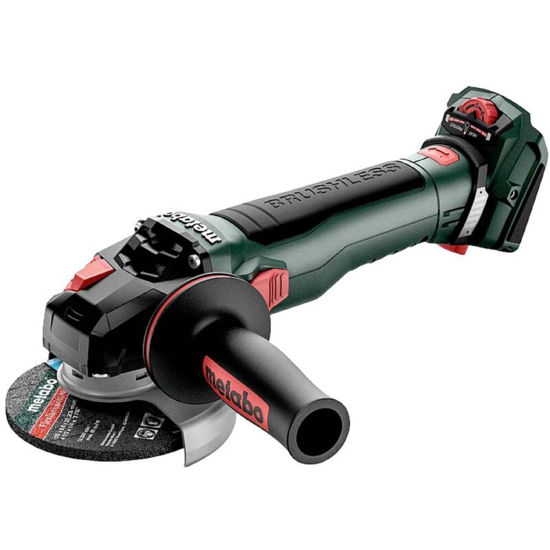 foto del prodotto metabo wvb 18 lt bl 11 125 613091850 smerigliatrice angolare a batteria 125 mm 18 v