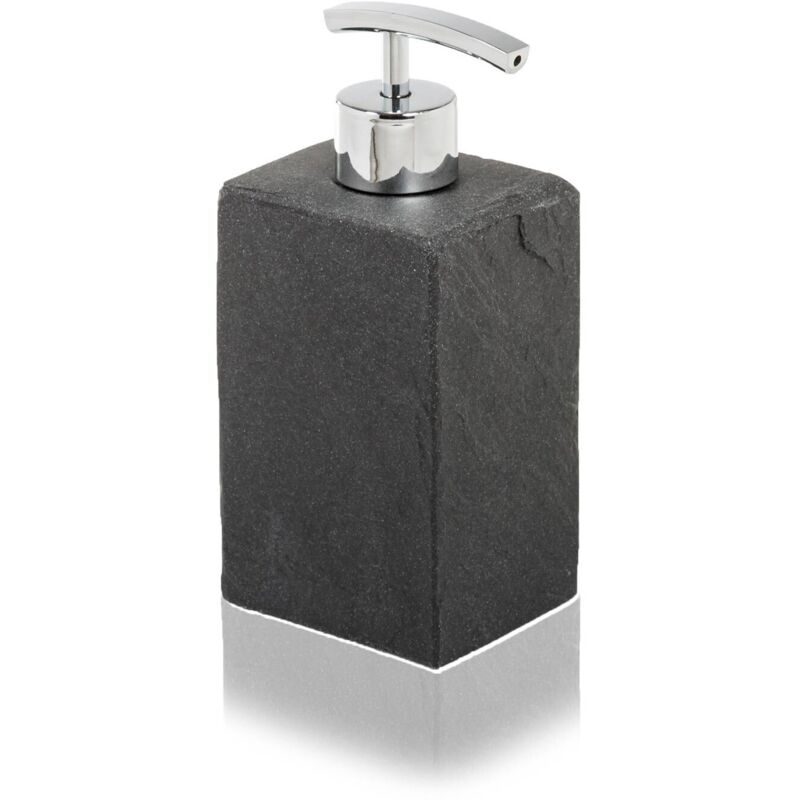 foto del prodotto metaform dispenser sapone bagno design moderno elegante portasapone liquido syl colore ardesia