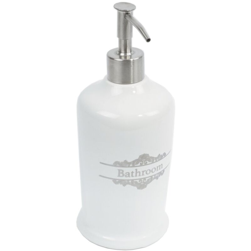 foto del prodotto metaform dispenser sapone da appoggio bianco in porcellana mod. vittoria