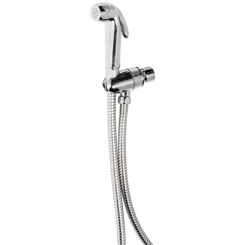 foto del prodotto metaform idroscopino doccetta stondata cromo con idrogetto mod. shataff