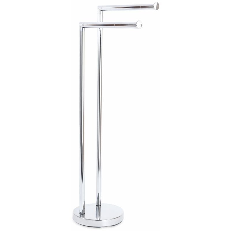 foto del prodotto metaform - piantana porta teli barre asciugamani da terra inox mod. smart