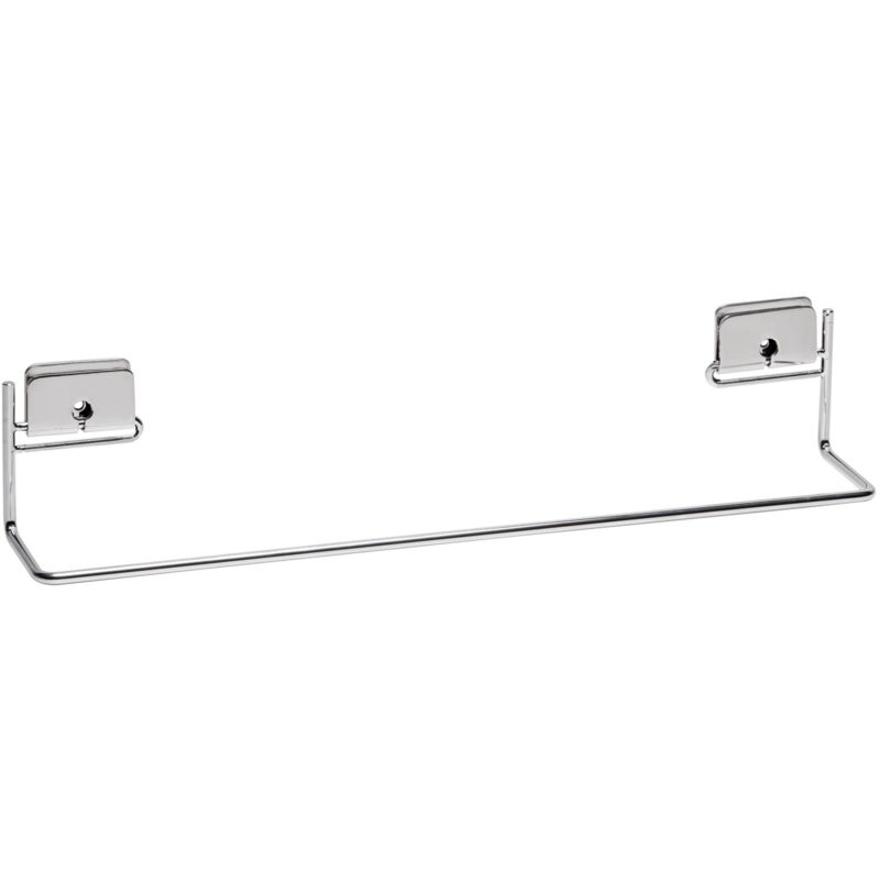 foto del prodotto metaform porta asciugamani 40 cm da parete cromo in acciaio cromato mod. grip