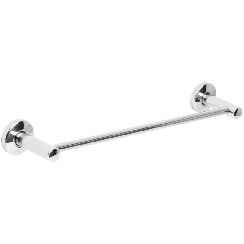foto del prodotto metaform porta asciugamani 40cm da parete lucida in acciaio mod. t line