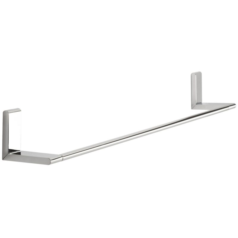 foto del prodotto metaform - porta asciugamani 52 cm da parete cromo in acciaio cromato mod. ella