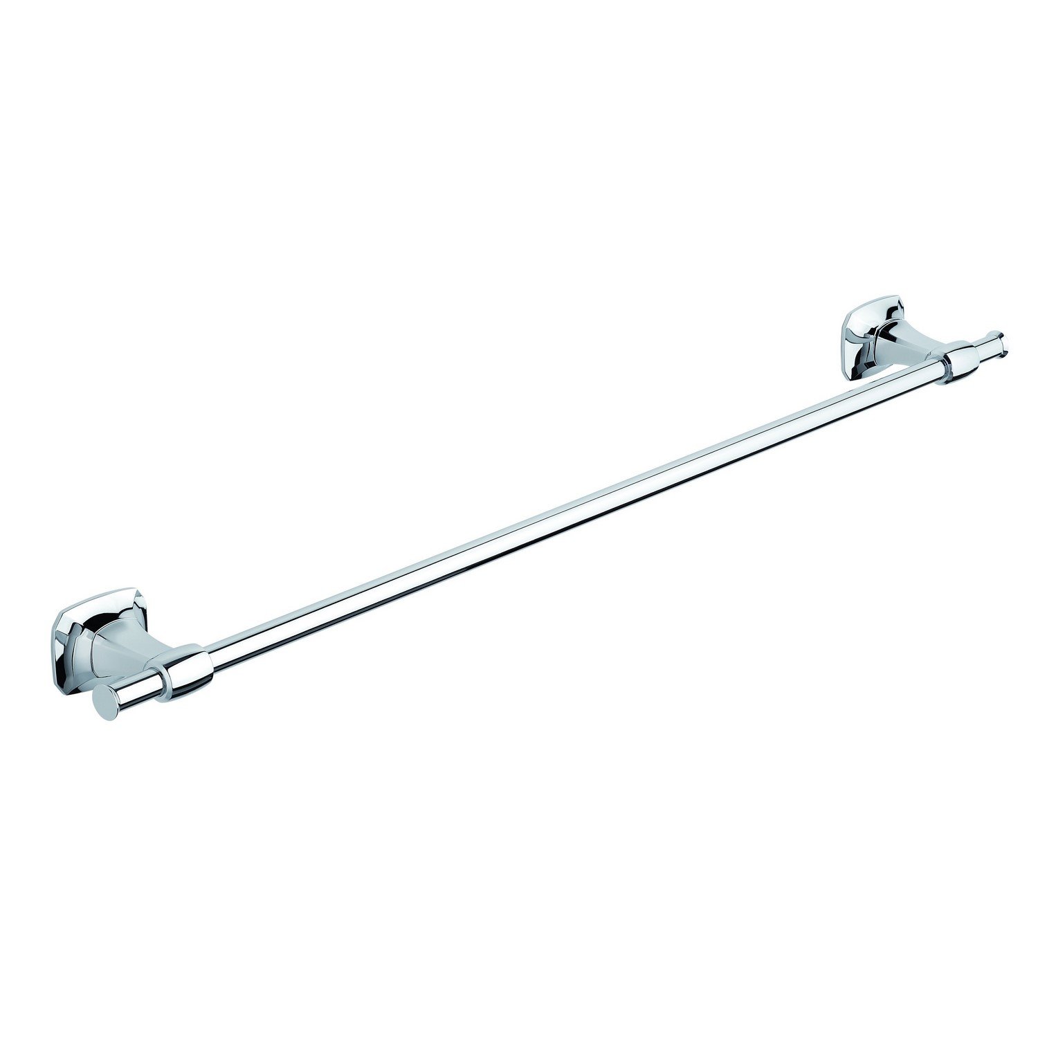 foto del prodotto metaform porta asciugamani 56cm da parete cromo in ottone cromato mod. aida