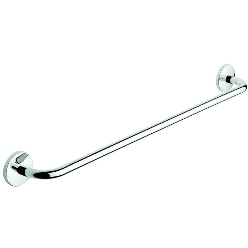 foto del prodotto metaform porta asciugamani 60cm da parete cromo in acciaio cromato mod. one cromo