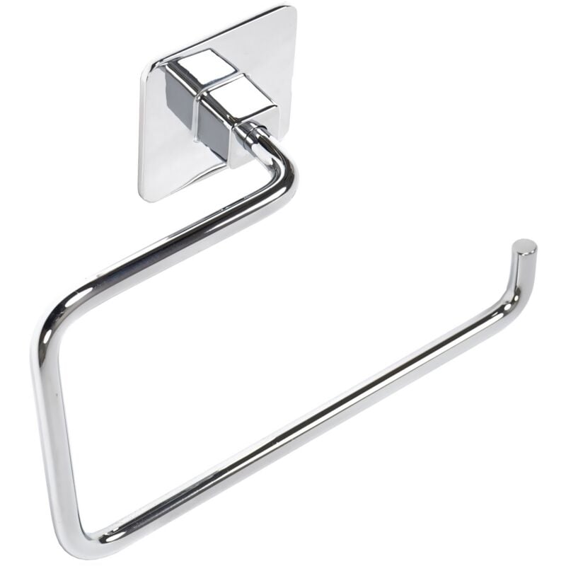 foto del prodotto metaform - porta asciugamani ad anello bagno in acciaio mod.cold wind cromo