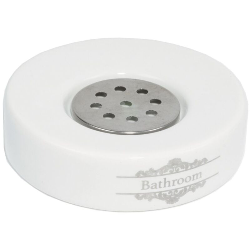 foto del prodotto metaform porta sapone da appoggio bianco in porcellana mod. vittoria