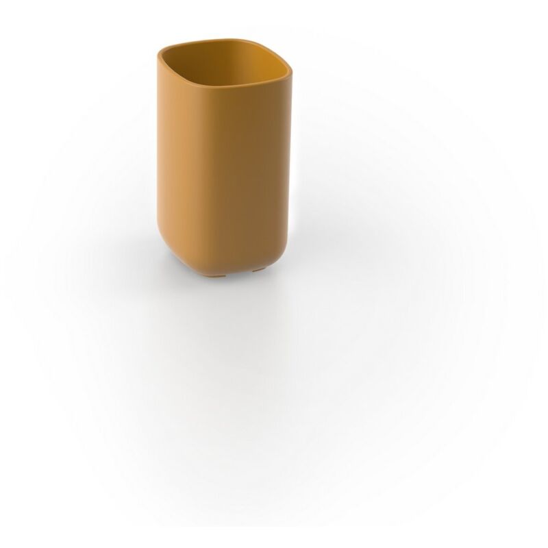 foto del prodotto metaform porta spazzolini da appoggio zafferano in resine termoplastiche mod. pod