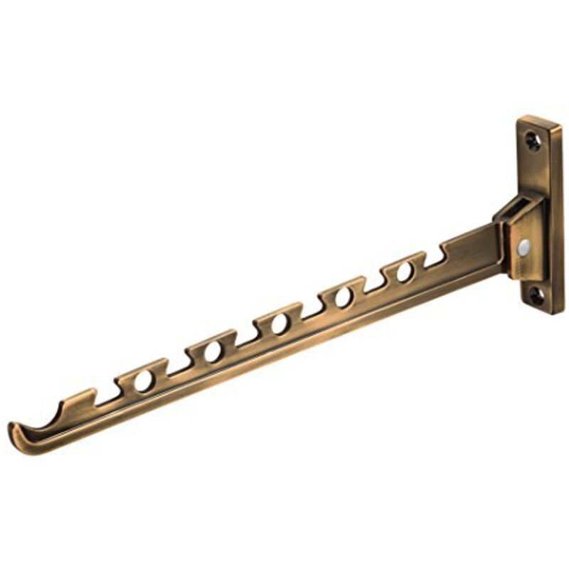 foto del prodotto metafranc ventaglio per vestiti brunito 330 x 28 mm capacità di carico 20 kg materiale robusto funzione pieghevole