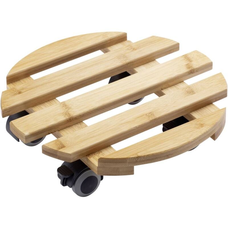 foto del prodotto metafranc wu0825330 portavaso con rotelle bamb capacit di carico max. 60 kg 74 mm numero ruote di guida 4