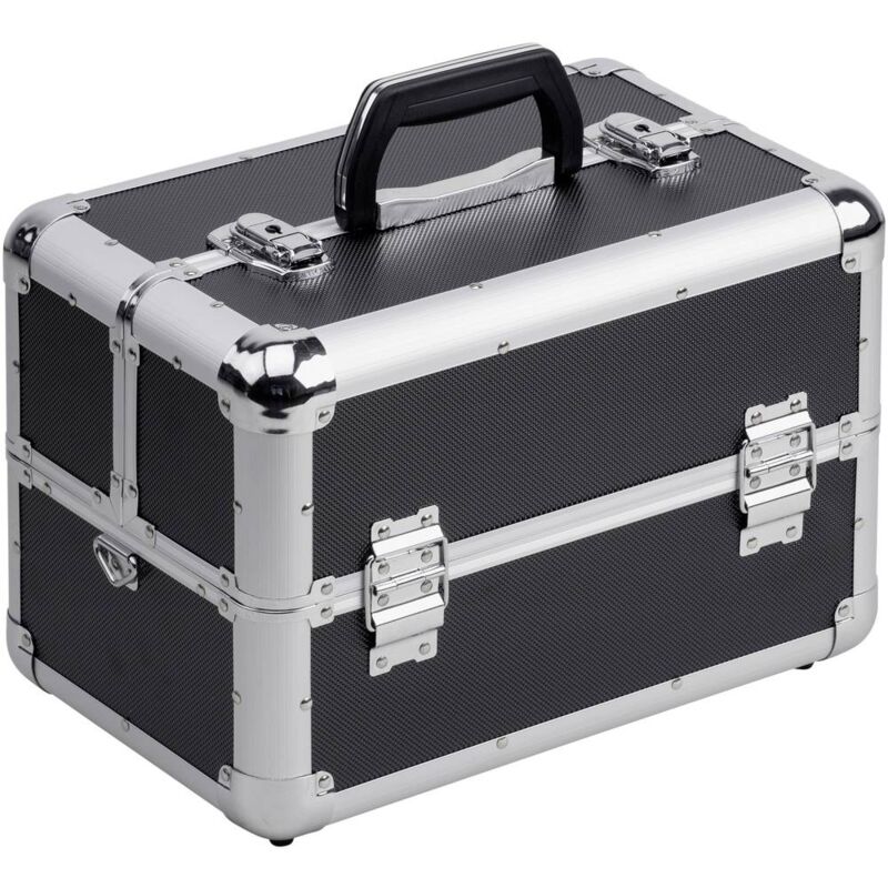 foto del prodotto metafranc wu9095040 valigetta multiuso l x l x a 355 x 240 x 225 mm nero grigio 1 pz.