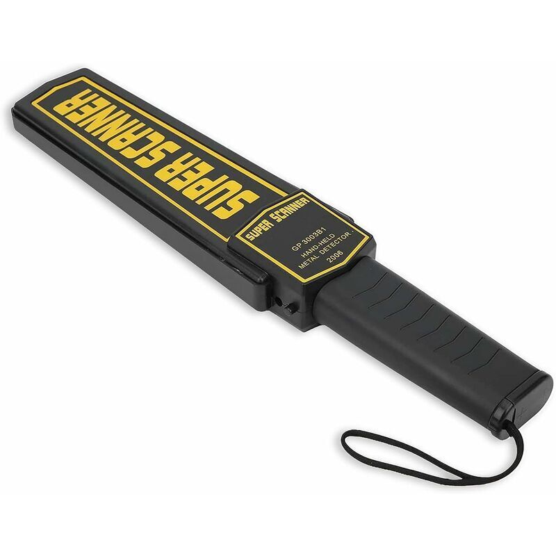 foto del prodotto metal detector di sicurezza portatile, metal detector portatile, scanner di ispezione ad alta sensibilit per il controllo di sicurezza per body