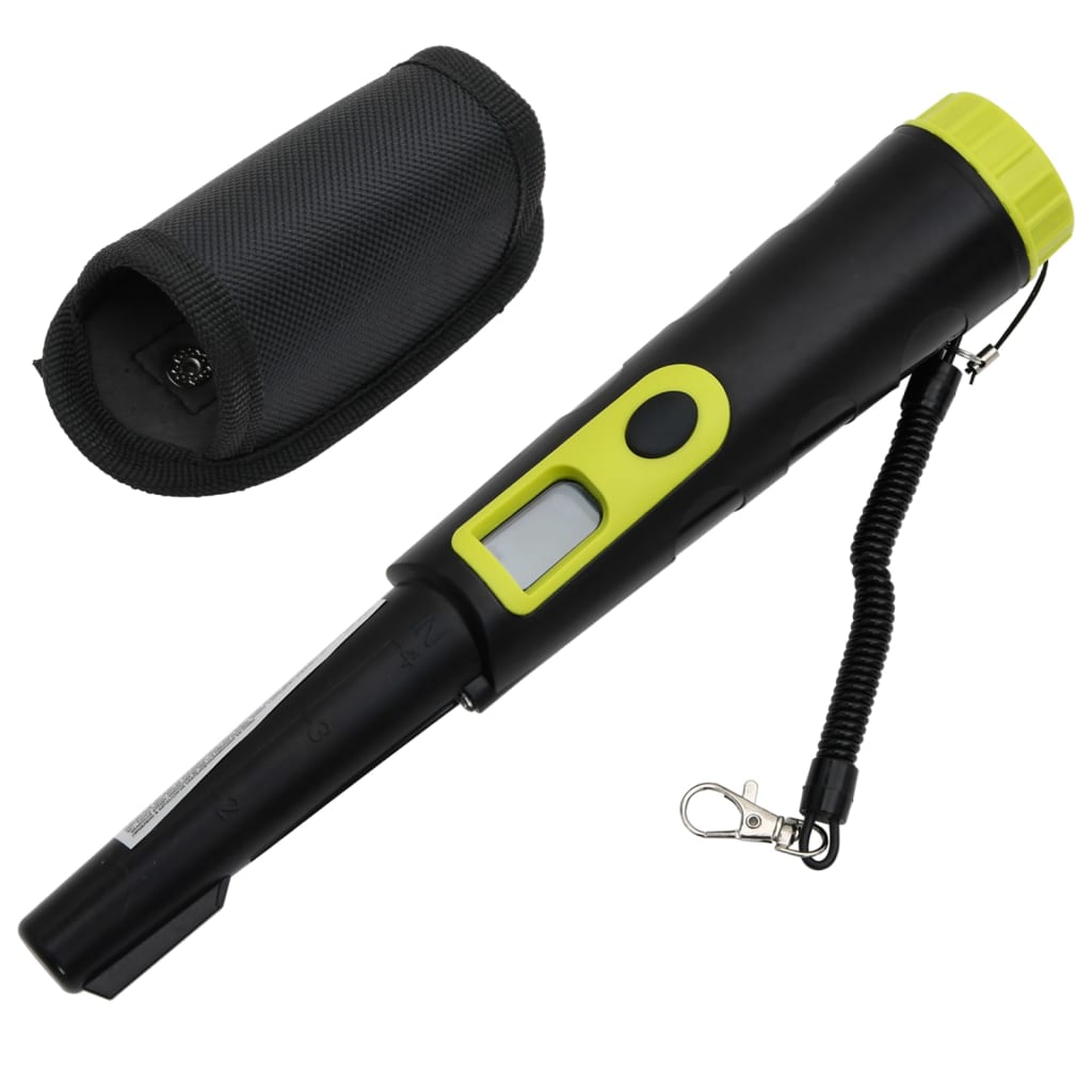 foto del prodotto metal detector localizzatore con schermo lcd nero e giallocod mxl 114752