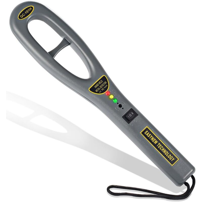 foto del prodotto metal detector, metal detector portatile ad alta sensibilit per occasioni importanti, metropolitana, parco