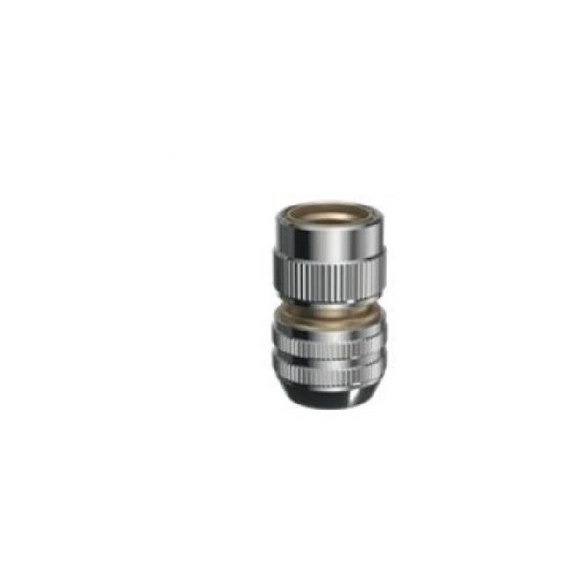 foto del prodotto metal jet in ottone raccordo automatico a 6 sfere 1 2 5 8 claber