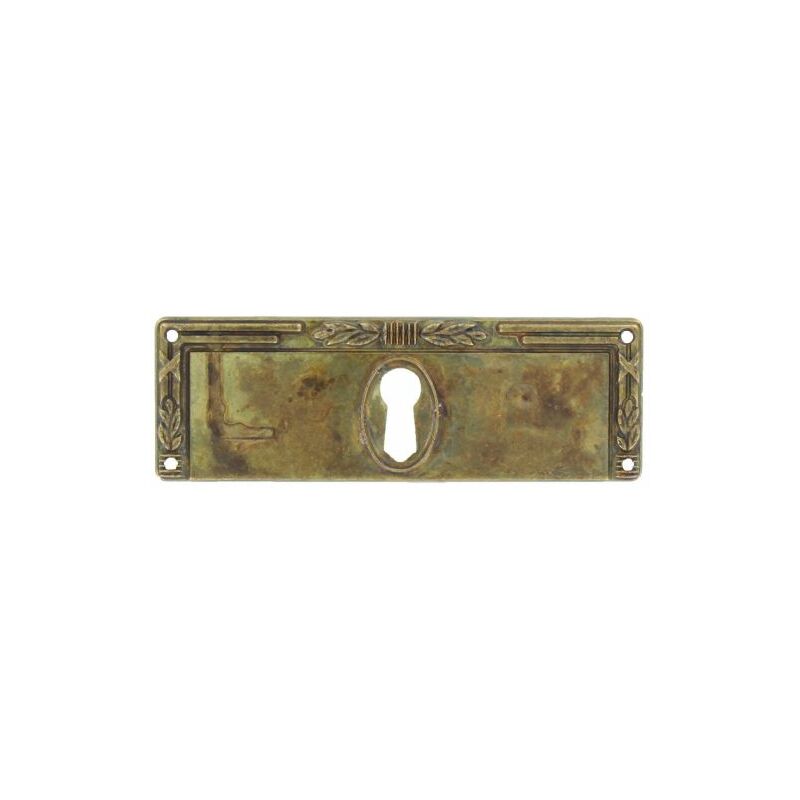foto del prodotto metal style bocchetta zama 30060 97x33 mm ottone anticato 25 pz