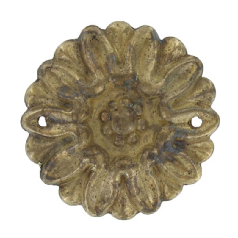 foto del prodotto metal style borchia ottone art. 45230.043 ottone antico. prezzo per 1 pezzo.