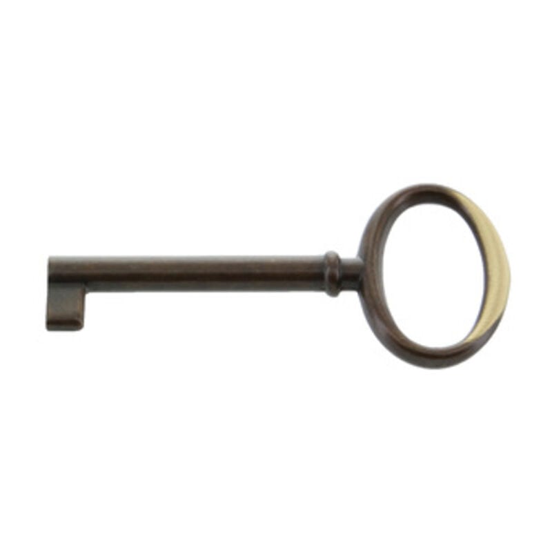 foto del prodotto metal style chiave per mobili art. 33706 mm.34 73 br.sfum.. prezzo per 1 pezzo.
