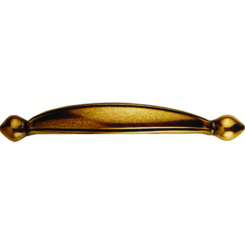 foto del prodotto metal style maniglie per mobili fisse mod.15114 in zama anticata mm.144x18h. interfori mm.96