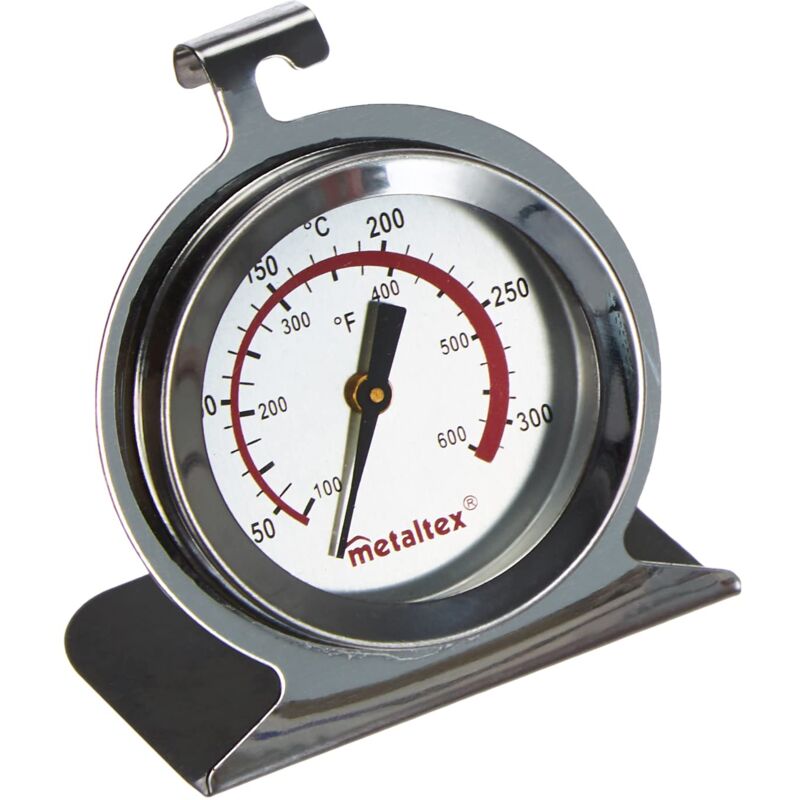 immagine 0 del prodotto metaltex 298052 termometro da forno in acciaio inox, colore argento, 20 x 15 x 7 cm