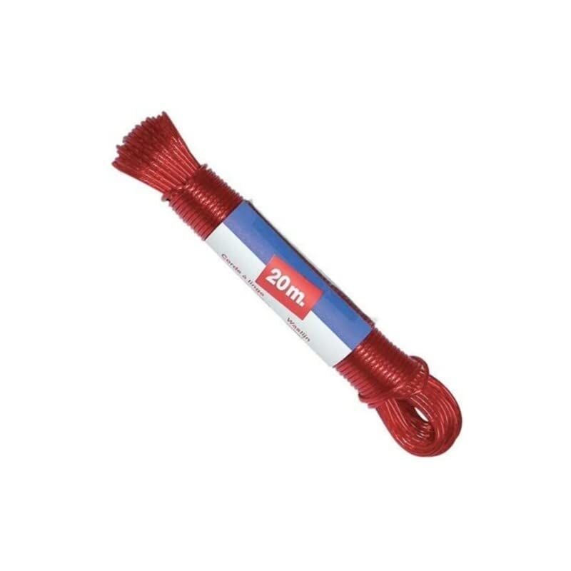 foto del prodotto metaltex 405.320 telaio in acciaio clothesline corda di 20 metri, colori assortiti