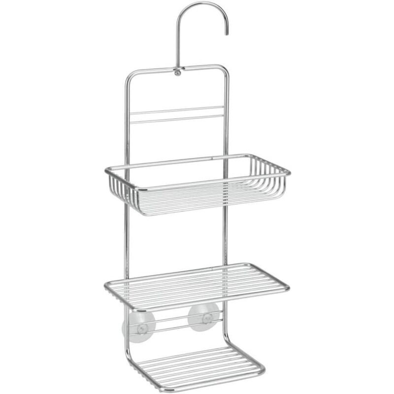 foto del prodotto metaltex atlantis 1 portasapone a parete a 3 livelli cromato 20x11x38 cm