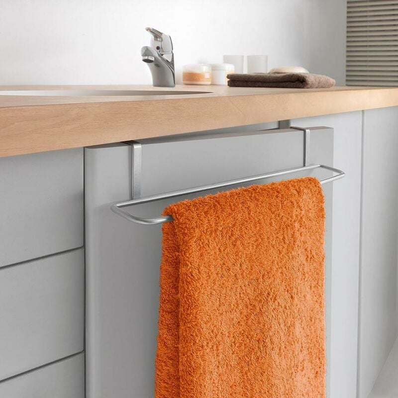 foto del prodotto metaltex portasciugamani per anta da cucina oasis porta salviette