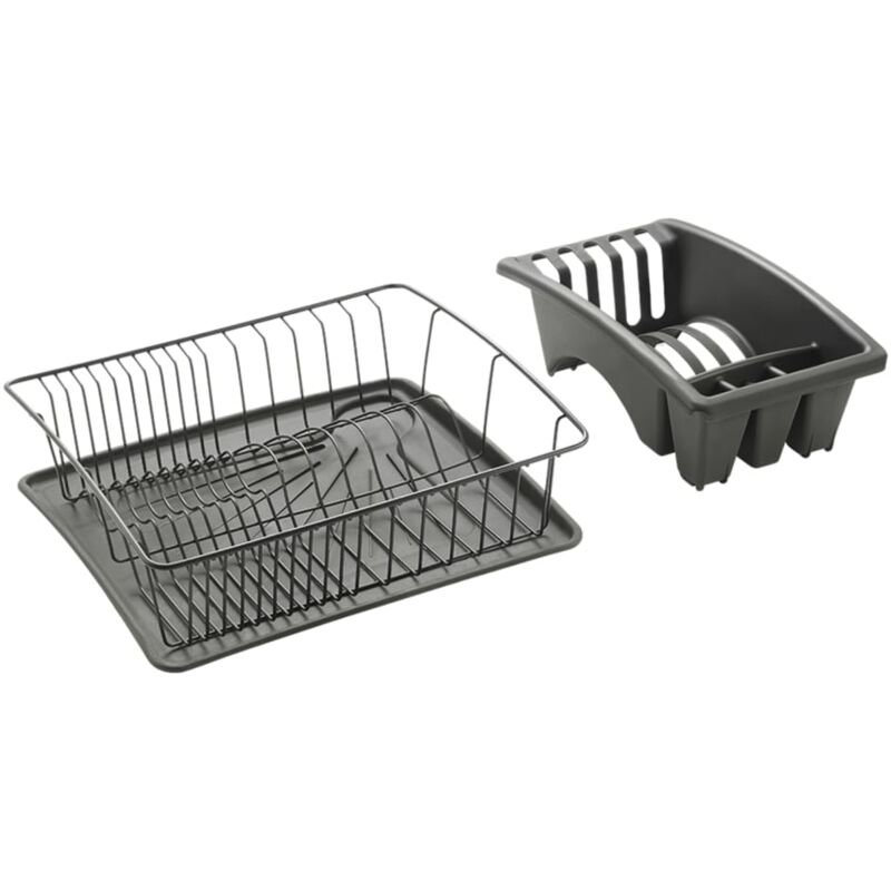 immagine 0 del prodotto metaltex scolapiatti aquatex plus lava nero