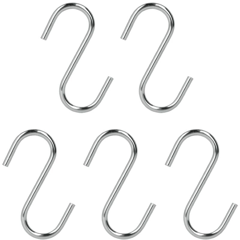 foto del prodotto metaltex set 5 ganci a s cm 7 cromati