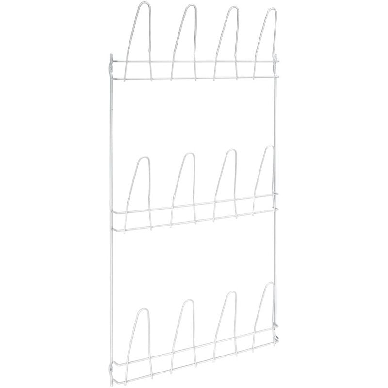 foto del prodotto metaltex zapatero plastificado penny blanco, detailed in the description, bianco, 41 x 77 x 6 cm