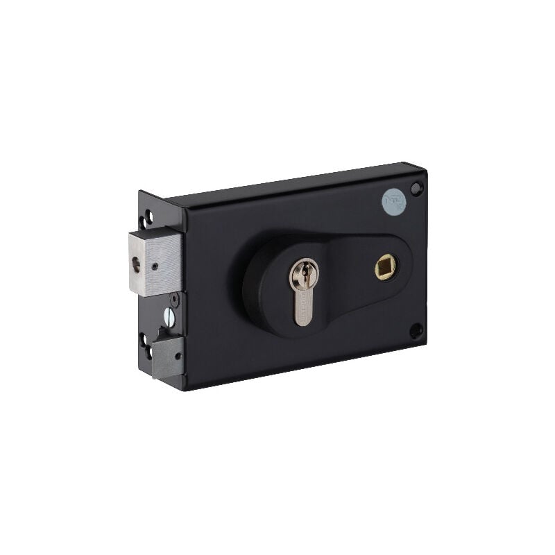 foto del prodotto metalux serratura da infilare orizzontale regolabile 52 60 mm catenaccio sinistro cilindro euro nd10 9772
