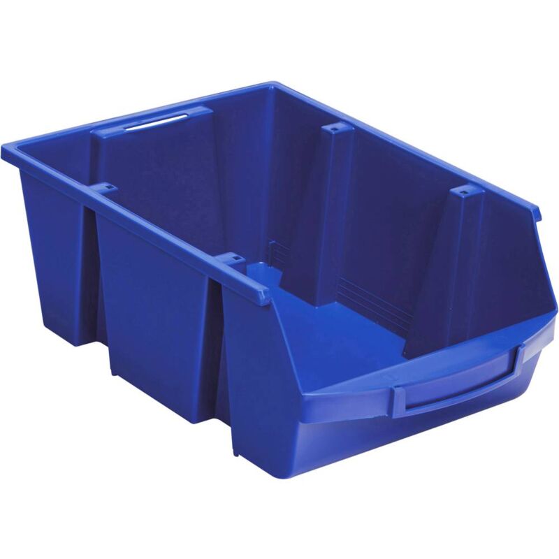 foto del prodotto metalworks viso spacy5b cassetta impilabile da magazzino l x a x p 300 x 175 x 445 mm blu 1 pz.