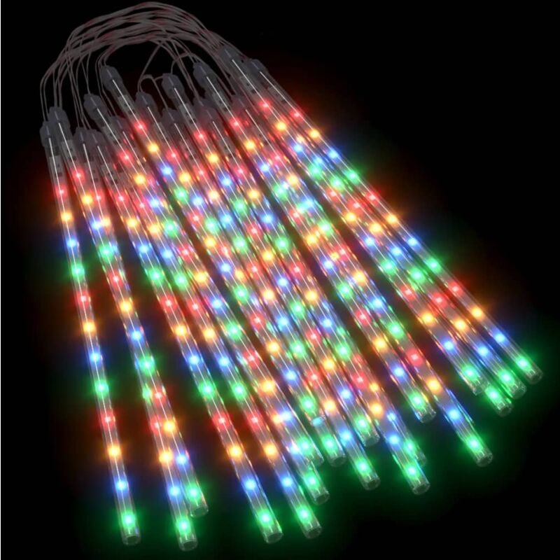 immagine 0 del prodotto meteor lights 20 pezzi 1 piede 480 led colorati per interni ed esterni