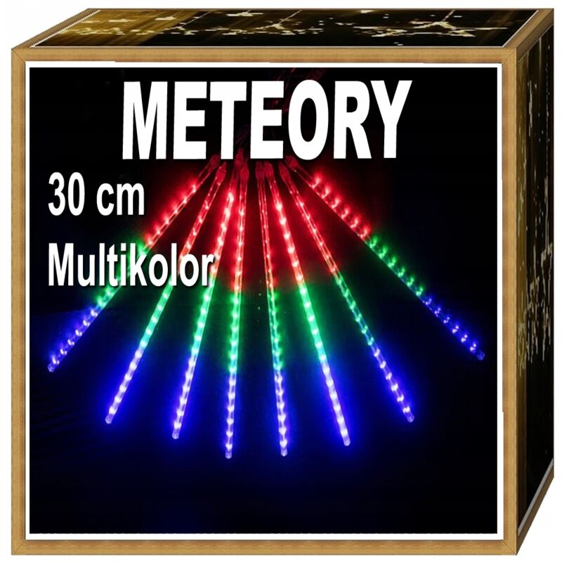 foto del prodotto meteory icils neve che cade ip44 luci per albero di natale da esterno a led