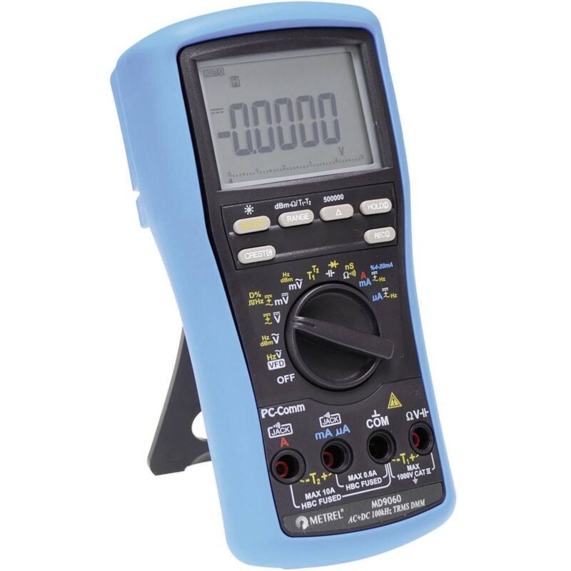 foto del prodotto metrel md 9060 sn multimetro portatile digitale cat iv 1000 v display (counts): 500000