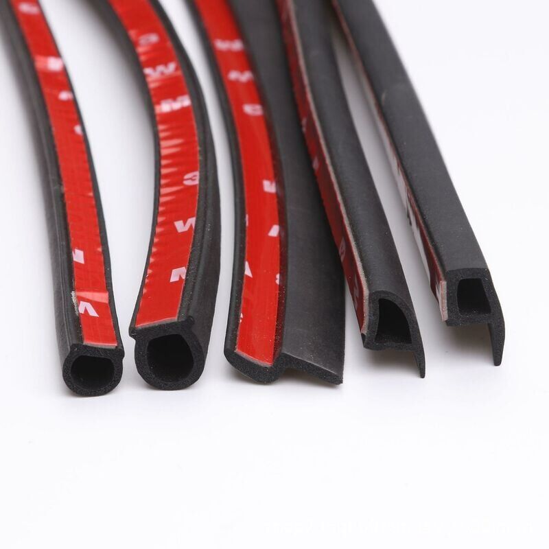 foto del prodotto metri 3 m adesivo automobilistico epdm guarnizione in gomma striscia isolamento acustico guarnizione per porta per finestra di automobile porta